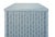 2020s Abigail Two Drawer Light Blue Rattan Side Table For Sale - Image 5 of 7