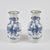Pair of Early 20th Century Republic Period Chinese Porcelain Vases With Crackle Glaze For Sale - Image 9 of 11