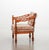 Brown Handcarved Wooden Lounge Chairs with Gobelin Upholstery by Ambrogio Pozzi for Giorgetti Gallery Collection, Italy, 1975, Set of 2 For Sale - Image 8 of 18