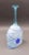 Kosta Boda Sweden Bertil Vallien Galaxy Blue Art Glass Bottle Vase Large. Measures approximately 5" long, 2 3/4" wide, 10"...