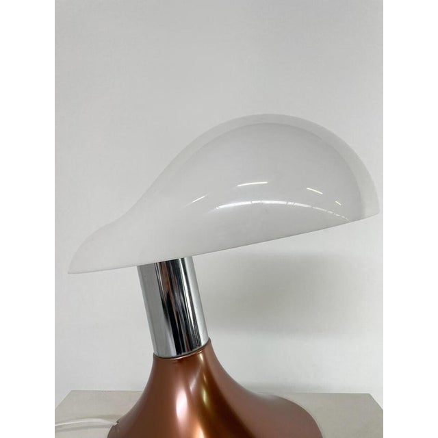 Mid-Century Cobra Table Lamp attributed to Guzzini, Italy, 1960s For Sale - Image 3 of 9