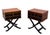Wood Model Bombay Campaign Nightstands, England, 1970s, Set of 2 For Sale - Image 7 of 13