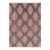Rug & Kilim’s Modern Classics Rug, Mauve Medallions in Pink Trellises “Vagireh” For Sale