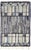 Scandinavian Wool Rya Rug with Graphic Pattern, 1970s For Sale