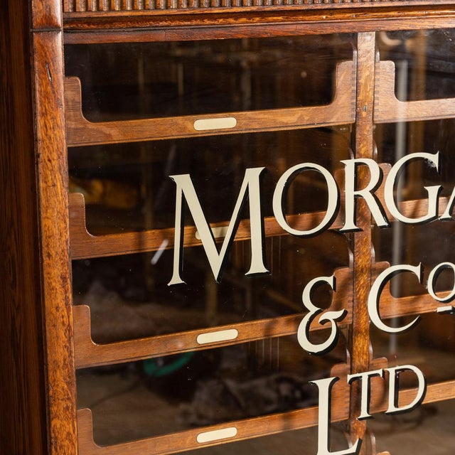 Vintage English Haberdashery Cabinet in Mahogany with Forty Drawers, 1920 For Sale - Image 6 of 17