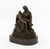 Signed "La Pieta Di Michelangelo" Patinated Bronze For Sale - Image 4 of 7
