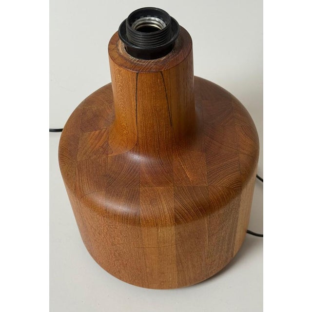 Teak Table Lamp from Bestform, Denmark, 1960s For Sale - Image 9 of 14