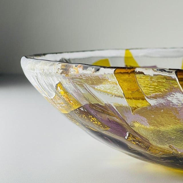 Vintage Italian Murano Glass Vase by La Murrina, 1980s For Sale - Image 9 of 13