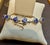13 Carat Natural Tanzanite & 2.5 Ct Diamond Tennis Bracelet 14 Karat White Gold For Sale In New York - Image 6 of 18