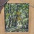Wood HD, Double-Sided Painting — Interior and Forest, 1970s, Wood and Canvas For Sale - Image 7 of 9