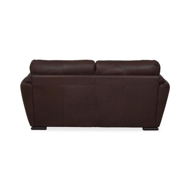 A399 3-Seater and 2-Seater Sofas in Dark Brown Leather from Natuzzi Editions, Set of 2 For Sale - Image 18 of 18