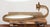 Vintage Hollywood Regency Oval Mirrored Gold Rope Candle Sconce For Sale - Image 4 of 6