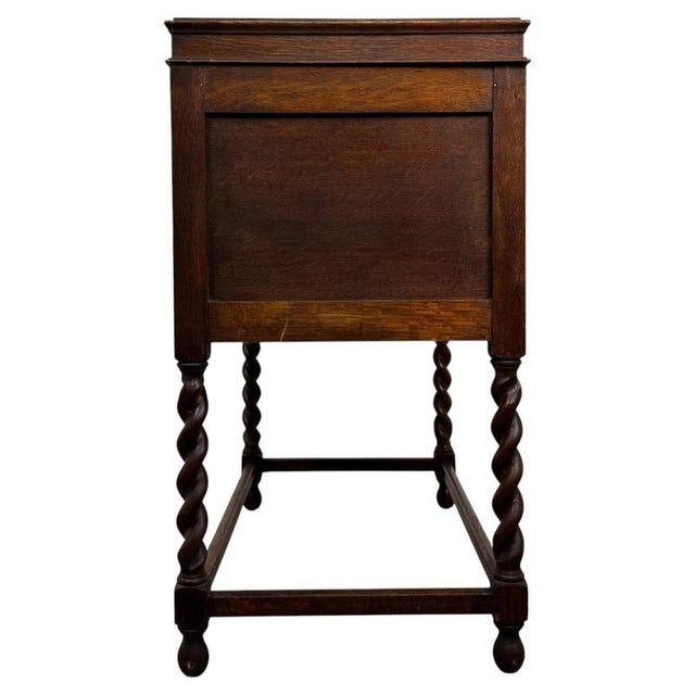 20th Century Jacobean Oak Cupboard For Sale - Image 6 of 11