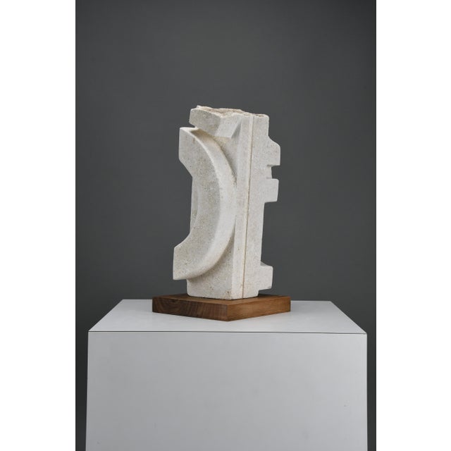 Beige Alberto Cabiddu, Frammento IV Sculpture, 1997, Pietra di Vicenza For Sale - Image 8 of 13