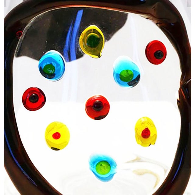 Vintage Primavera Vase by Fulvio Bianconi for Mazzega Murano, 1970s For Sale - Image 3 of 11