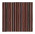 Red 1950s Vintage Persian Square Kilim in Red and Beige-Brown Stripes by Rug & Kilim For Sale - Image 8 of 8
