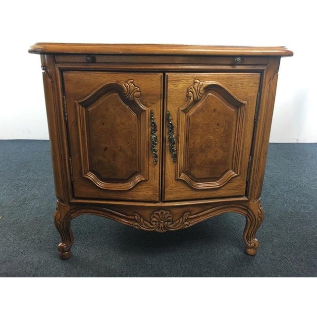 Vintage Carved Wood French Provincial Style Nightstands a Pair Chairish