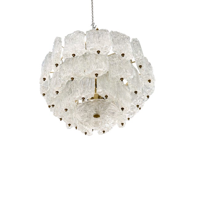 Chandelier from Barovier & Toso, 1950s For Sale