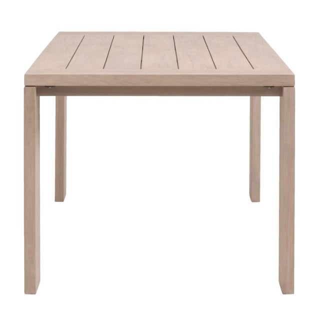 Transitional Essentials for Living Sur Outdoor Dining Table For Sale - Image 3 of 6