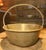 This antique brass jam pan or apple butter cauldron likely dates from the 19th to early 20th century. These vessels were...
