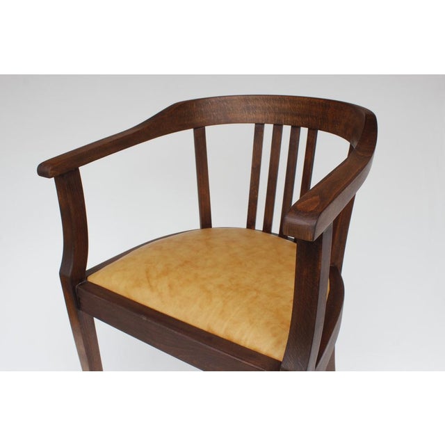 Vintage German Desk Chair, 1920s For Sale - Image 10 of 16