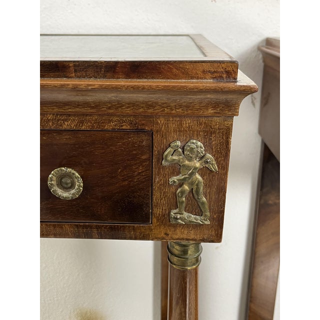 Mid-Century Italian Bedside Tables with Marble Tops, 1940s, Set of 2 For Sale - Image 14 of 18