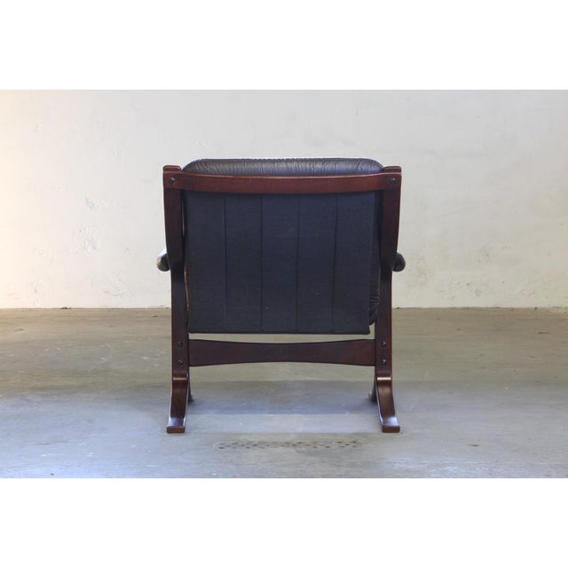 Vintage Norwegian Modernist Lounge Chairs attributed to Jon Hjortdal, 1970s, Set of 2 For Sale - Image 13 of 18