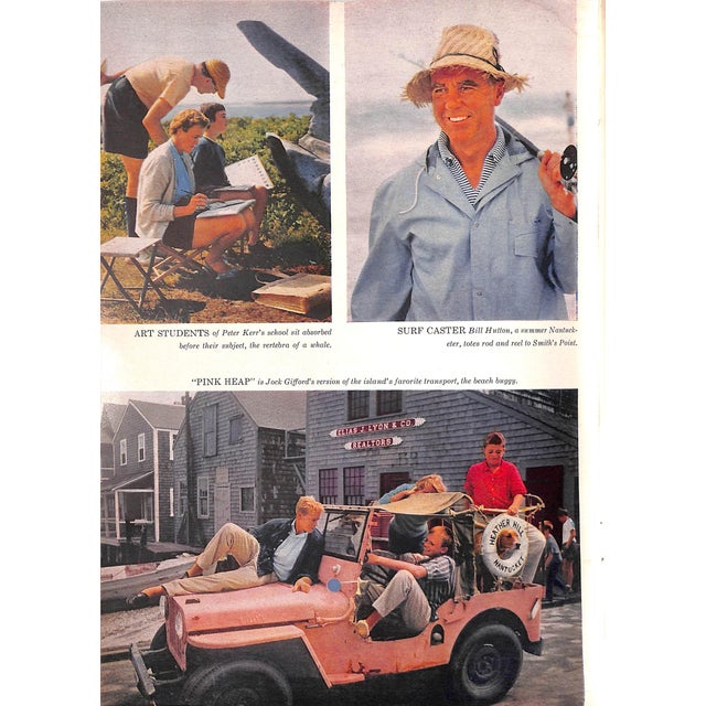 Nantucket Summer Life on a Famous Island X Sports Illustrated August 4, 1958 For Sale - Image 4 of 9