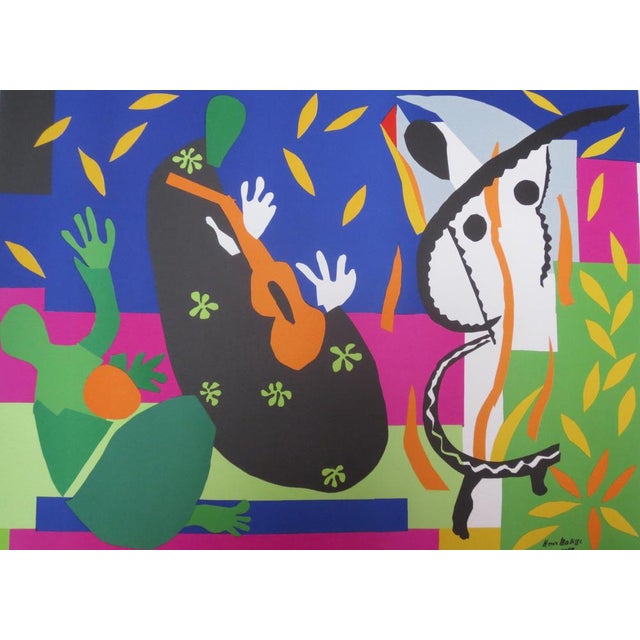 Henri Matisse (1869-1954) (after) The sadness of kings Lithography from the album "Colors" published in 2007 by...