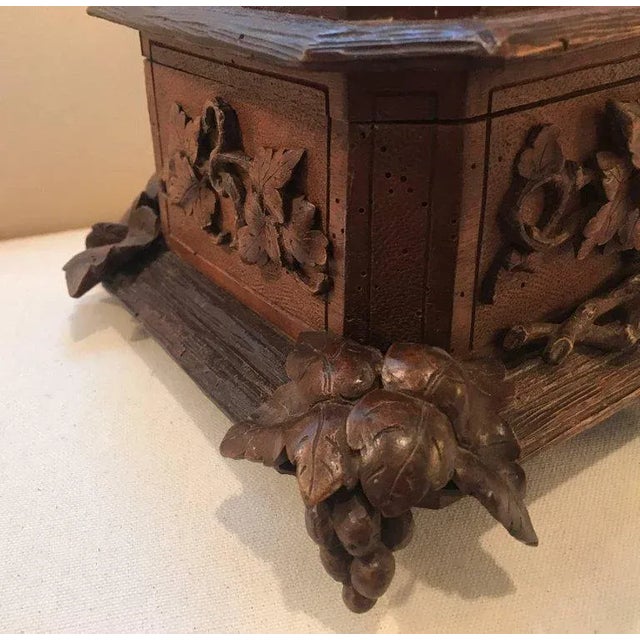 Late 19th Century Antique Black Forest Hinged Box For Sale - Image 10 of 11