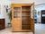 Antique Farmhouse Display Cabinet/Bookcase with Glass Doors. Dimensions: Height x Width x Depth 197 x 148 x 46 cm....