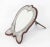Victorian Sterling Silver Heart-Shaped Dressing Table Mirror, 19th Century For Sale - Image 3 of 11