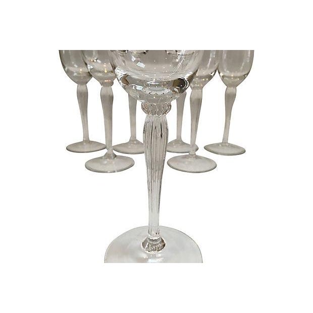 Gorham Crystal Champagne Flutes Set of 7 Chairish