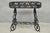 Art Nouveau Vintage French Art Nouveau Style Heavy Wrought Iron Garden Planter Plant Stand For Sale - Image 3 of 17