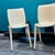 Rare set of four "Lambada" chairs by Marco Zanuso for Gavina. Made of cream metal, 1964. Slight signs of aging. Original....