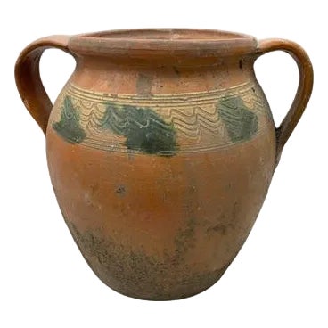Antique Terracotta Vessel For Sale