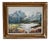 Pierre Wilnay, Mountain Landscape, Oil Painting on Canvas, Framed For Sale
