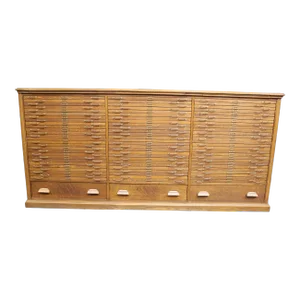 Quarter-Sawn Oak Store Cabinet