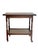 Early 20th Century Antique English Jacobean Style Oak Flip Top Game Table Bar Cart Carved Frieze For Sale - Image 5 of 18