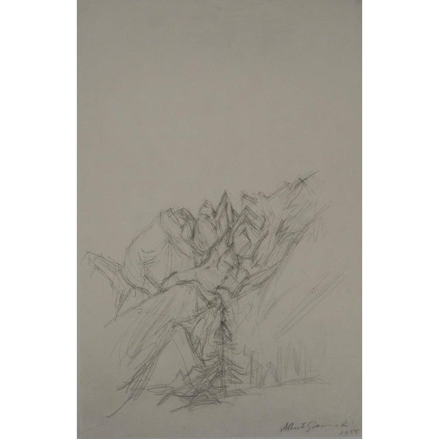 Alberto Giacometti, Paysage, Lithograph For Sale - Image 6 of 6