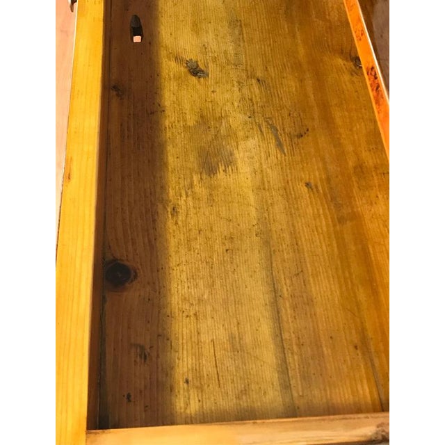 Wood German Biedermeier Walnut Dresser, 1820 For Sale - Image 7 of 11