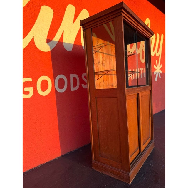 Antique Duluth Mercantile Cabinet For Sale - Image 14 of 15