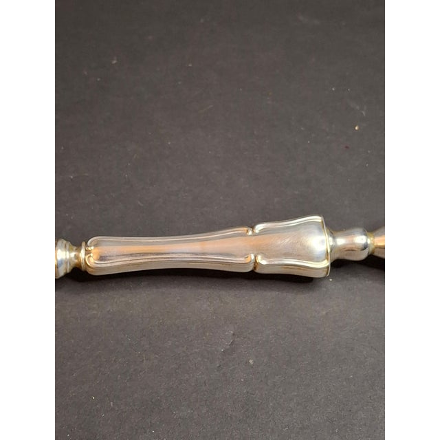 Large Antique Vintage Russian 84 Silver Torah Pointer Yad 13.75" Composite 121g For Sale - Image 9 of 18