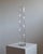 Wood Vintage Italian Bamboo-Shaped Glass Vase, 1980s For Sale - Image 7 of 11