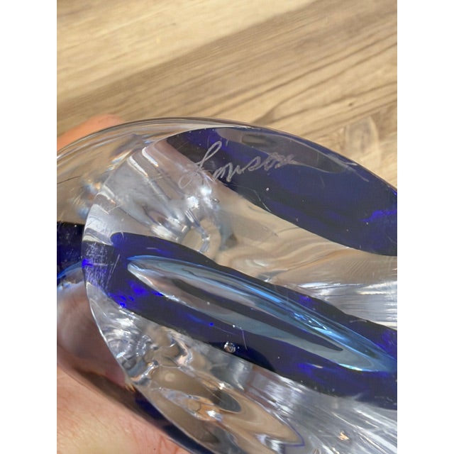 Murano Teardrop Paperweight For Sale - Image 12 of 13