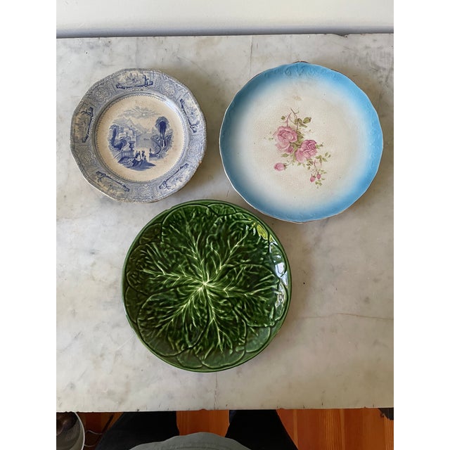 Vintage MIX and Match Plates Set of 3 Chairish