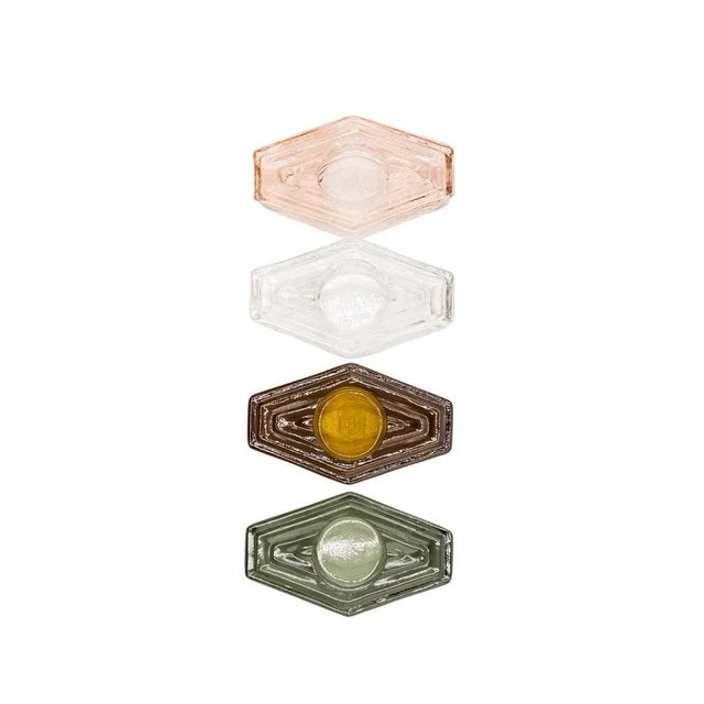 Infinite Hexagon Tea Light Holder - Clear For Sale - Image 4 of 5