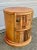 A Trompe l'Oeil Library Table | Embossed Faux Books Round Drinks Table For Sale In South Bend - Image 6 of 13