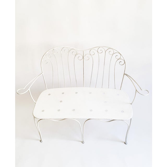 Mid-Century Viennese Garden Bench from Stanislaus Karasek & Co., Austria, 1950s For Sale - Image 12 of 12