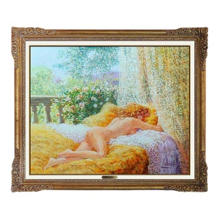 Mid 20th Century La Chambre Doree, Louis Fabien For Sale